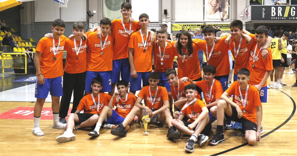 Η ιστορική παρουσία της Eurohoops Academy Λεοντείου στο Final Four του Πρωταθλήματος Παμπαίδων U14!