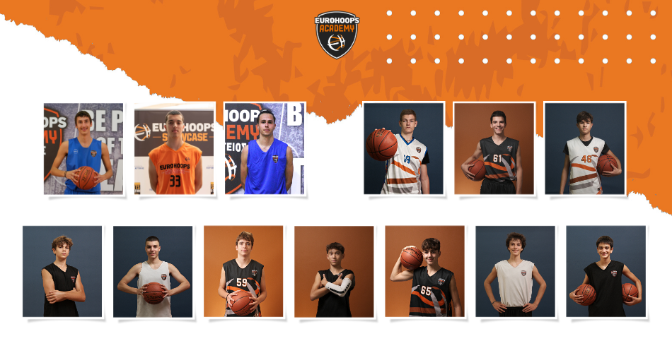 13 αθλητές της Eurohoops Academy στις κλήσεις των κλιμακίων ΕΣΚΑ/ΕΟΚ!