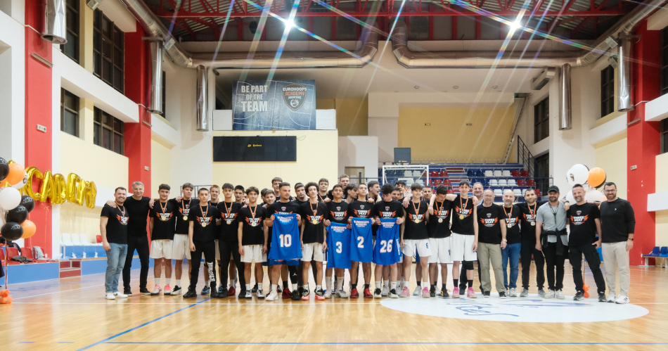 Η Eurohoops Academy γιόρτασε την άνοδο στην Α1 Παίδων με μια λαμπερή φιέστα!